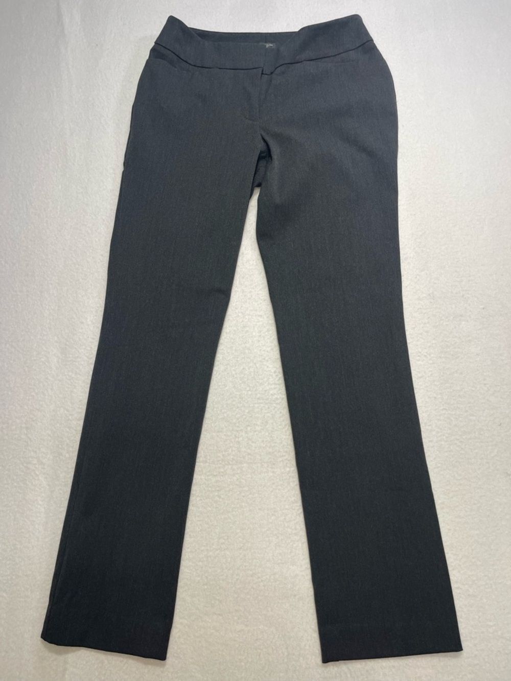 Ann Taylor Factory Petite Women’s Dress Pants Gray Bootcut Career Slacks 00P
